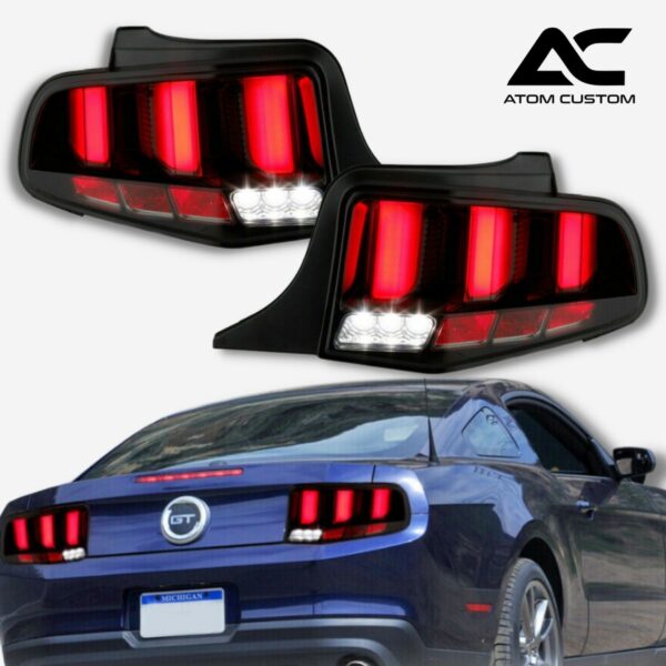 Micas Traseras Led Secuenciales Ford Mustang Atom Custom