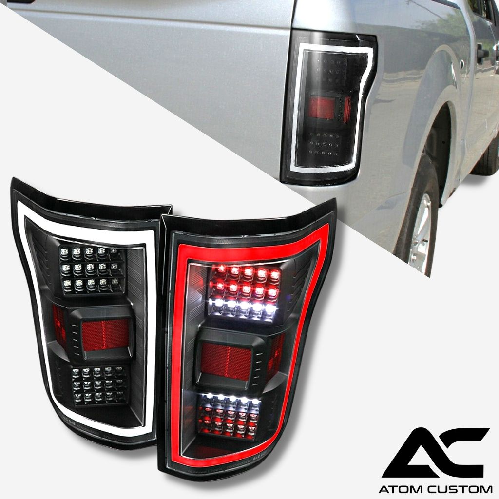 Micas Traseras Ahumadas Tubo Led F Atom Custom