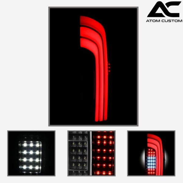 Micas Traseras Led Tubos Secuenciales Tacoma Atom Custom